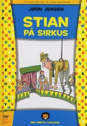 Omslag: "Stian på sirkus" av Jørn Jensen